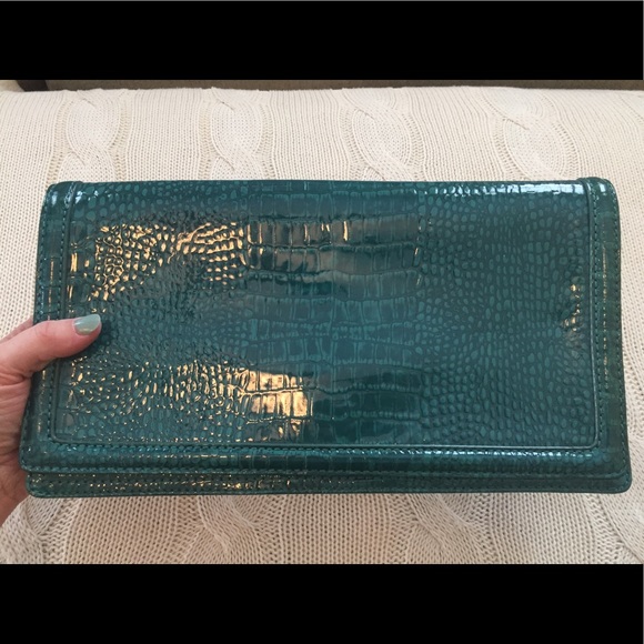 Banana Republic Faux Snake Skin Clutch - Picture 4 of 6